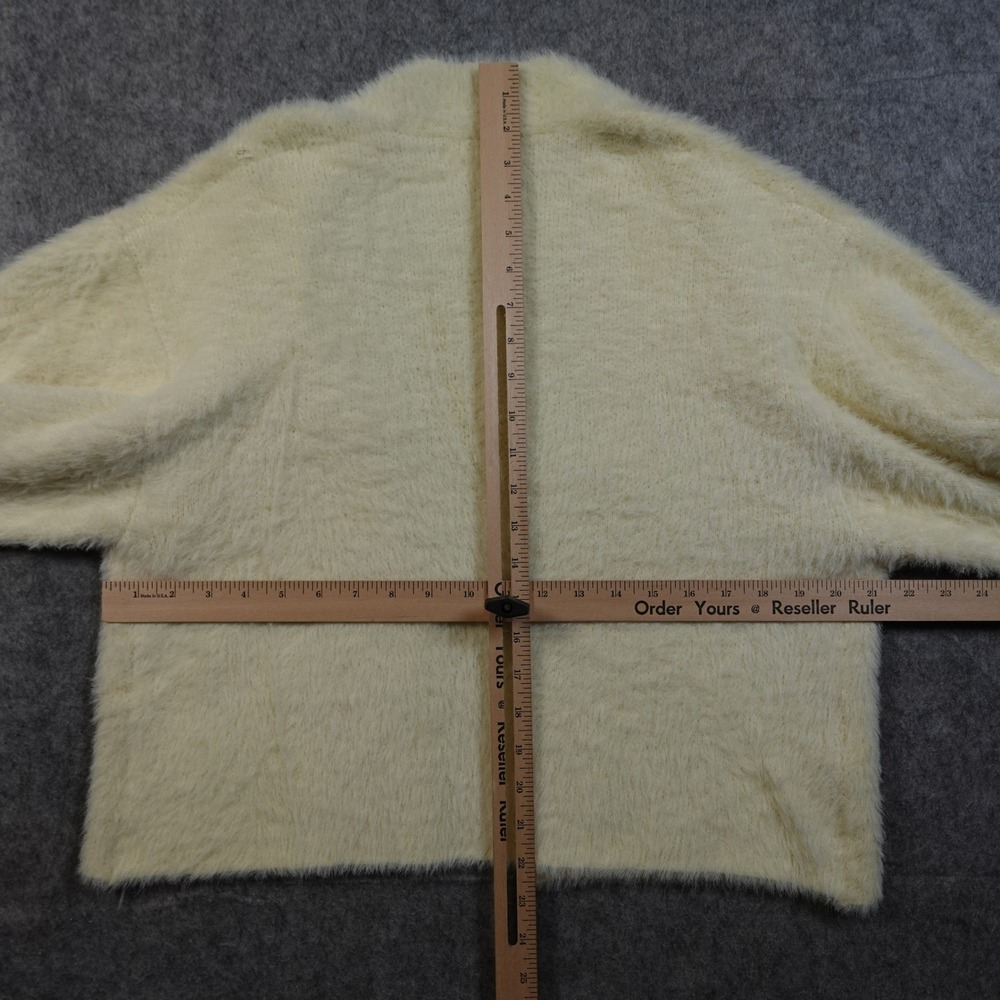 Anthropologie Cardigan Womens One Size Sleeping On Snow Fuzzy Cozy Night Bell - Picture 8 of 12